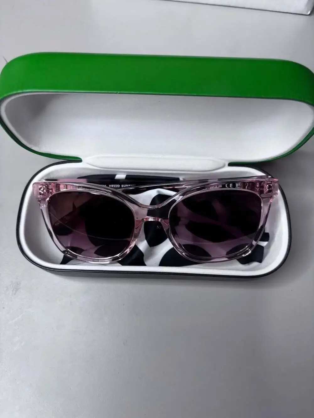 Kate Spade Peach Kiya Sunglasses-NEW